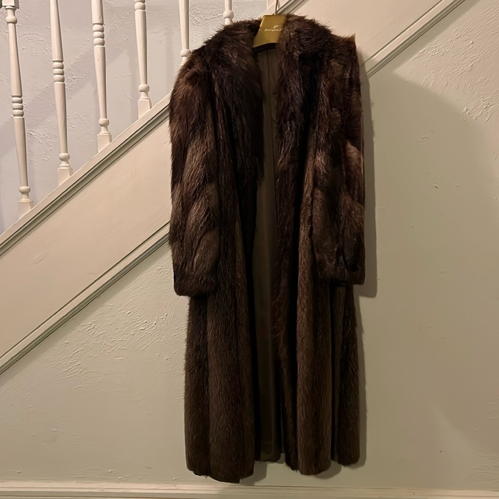 Raccoon coat